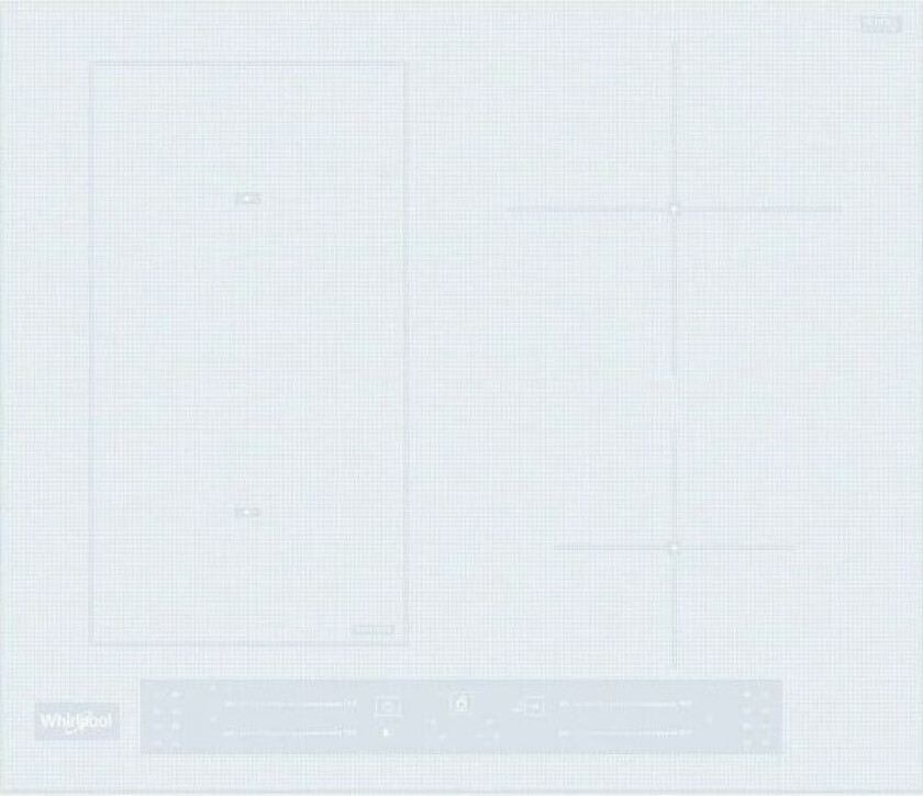 WLS5360BFW Whirlpool Induction Hob White