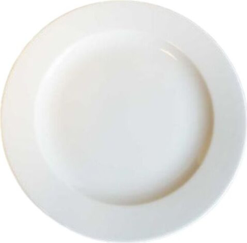 Flat Tallerken 15 Cm Hvit