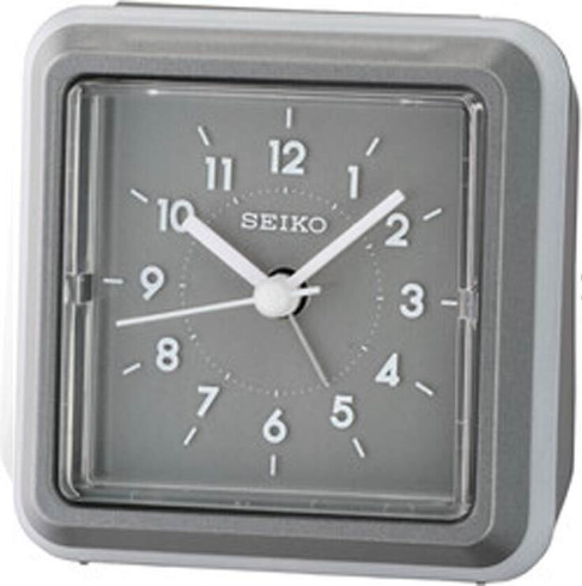 Alarm Clock QHE182N - Kvarts - Grå - - - Akryl