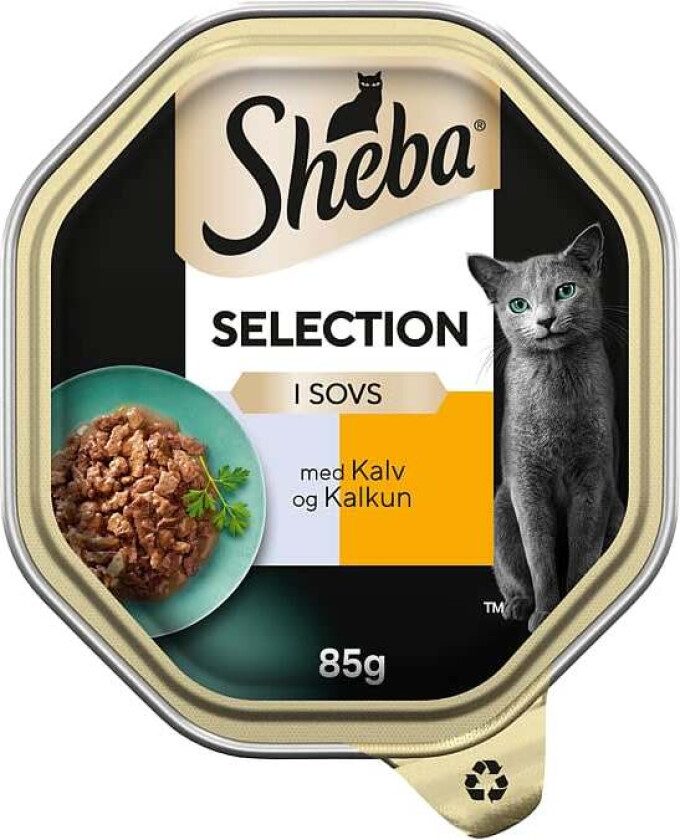 Bilde av Sheba Selection Kalv&Kalkun 85g