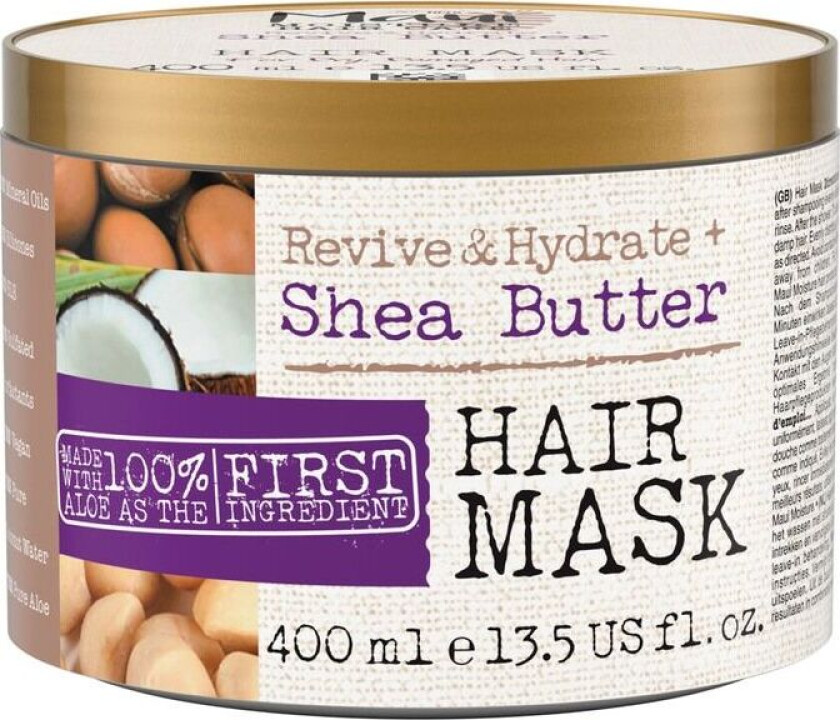 Maui Revive & Hydrate + Shea Butter Hair Mask 340g