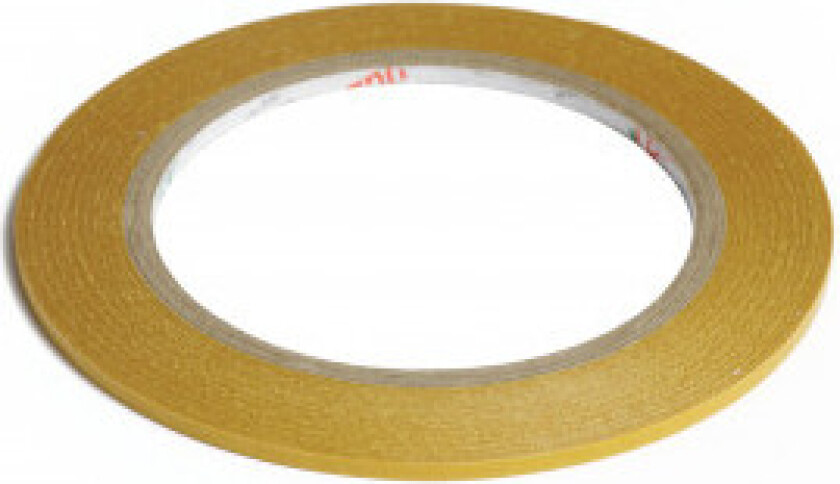 Dobbeltsidig tape 3mmx25m - 1 stk