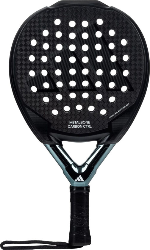 adidas Metalbone Carbon Control 3.3, padelracket for viderekomne, unisex BLACK