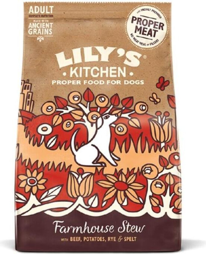 Farmhouse Stew Tørrfôr til hund 1 kg