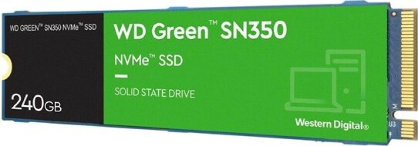 Wd Green Sn350 Ssd 250gb M.2 2280 Pci Express 3.0 X4 (nvme)