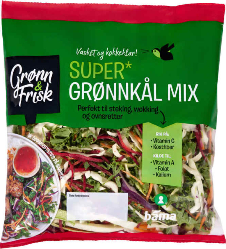 Grønnkål Mix 300g