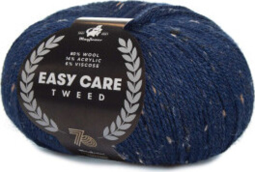 Easy Care Tweed Garn 409 Midnattblå