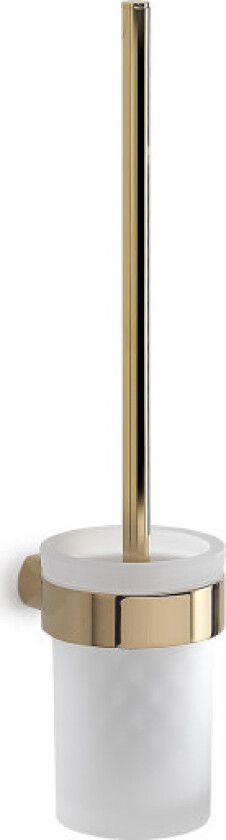 Piren toalettbørste, messing
