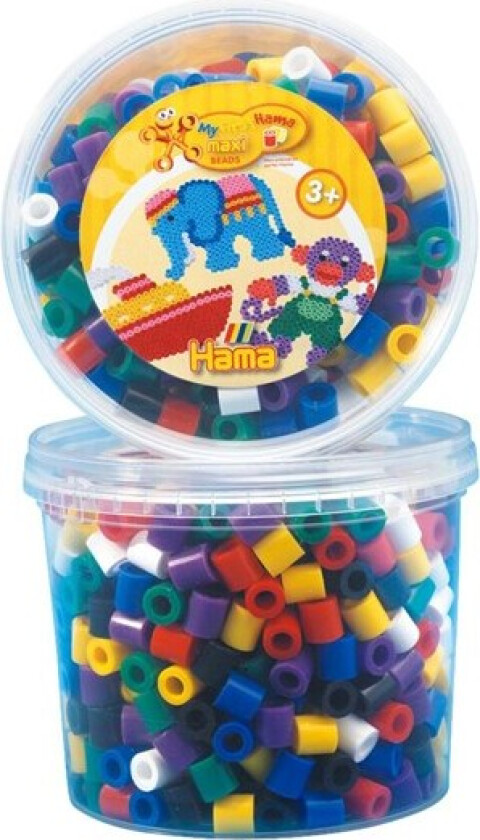 Ironing beads Maxi beads in tub 600pcs.