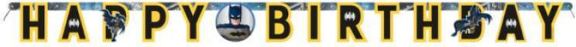 Banner Batman "Happy Birthday"