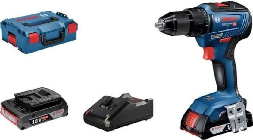 GSR 18V-55 Skrutrekker med batteri og lader