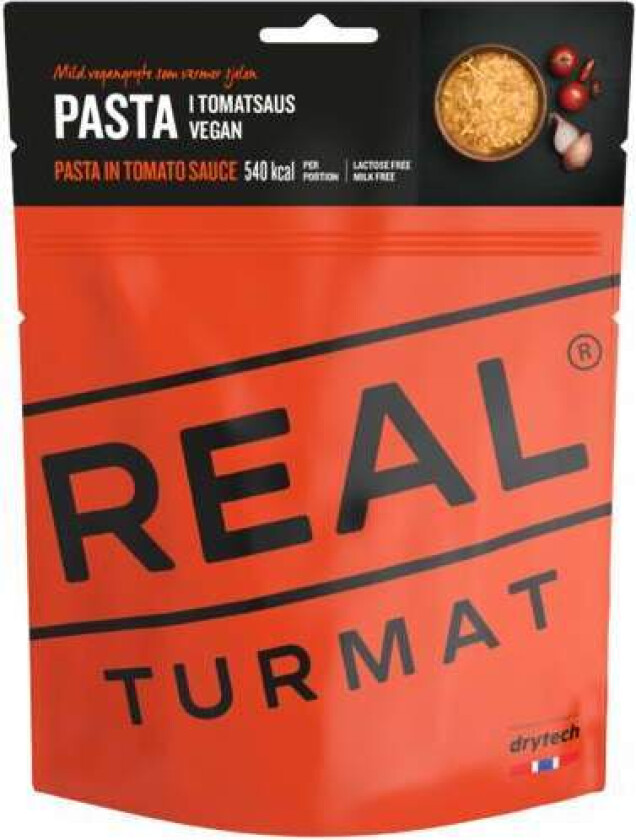 Real Turmat Pasta i tomatsaus