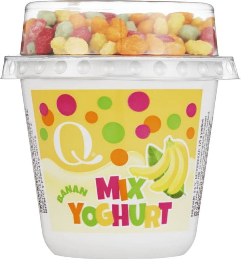 Q Barneyoghurt Banan 135g