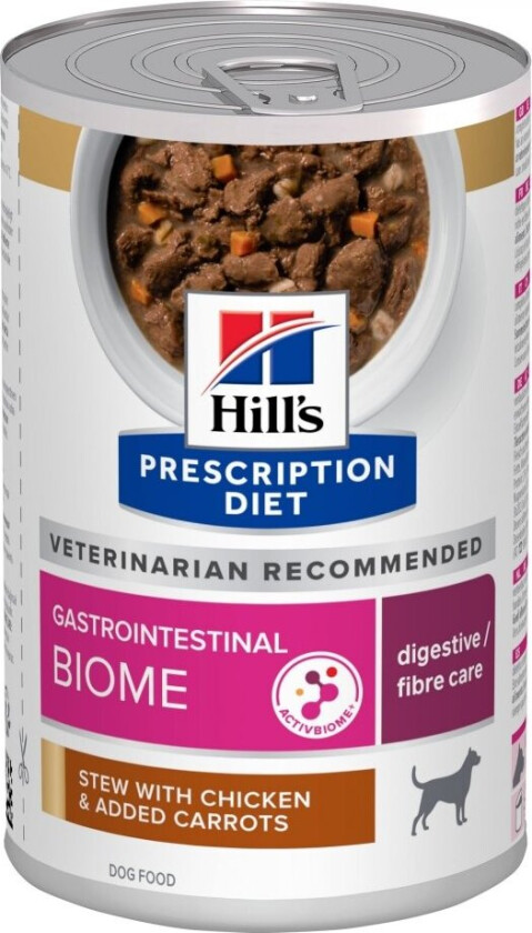 Hill's Prescription Diet Canine Adult Gastrointestinal Biome Chicken & Vegetables Stew 354 g