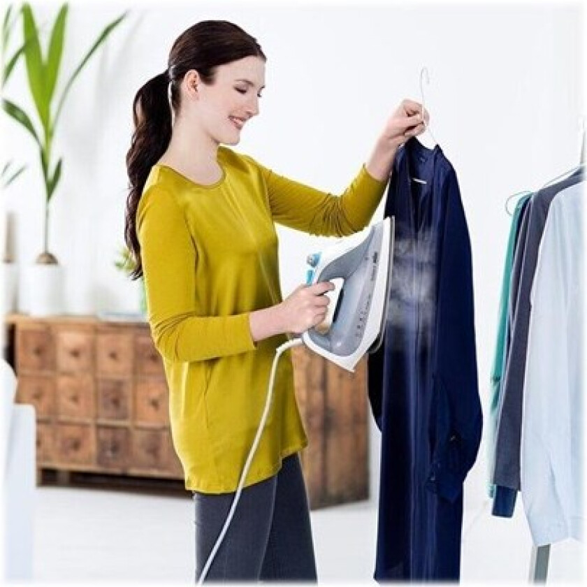 Dampstrykejern TexStyle 9 SI 9270 WH - steam iron - sole plate: EloxalPlus FreeGlide 3D