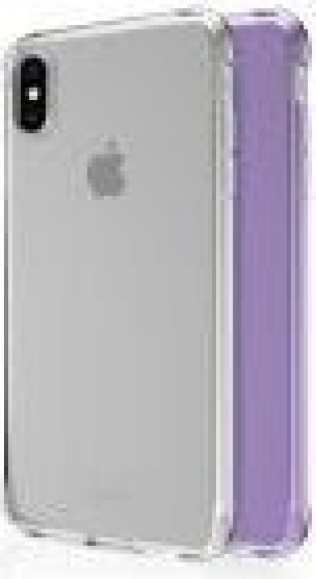 ITSKINS NANO DUO cover til iPhone XS Max®. Lys lilla og gennemsigtig