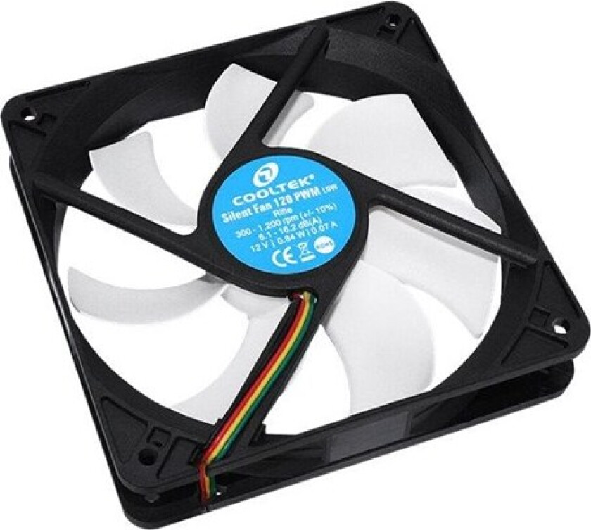 Silent Fan Series - Kabinettvifte - 120mm