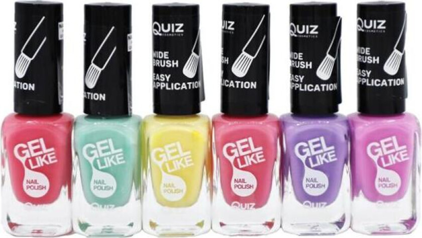 6st nagellack, nail polish - Pastell