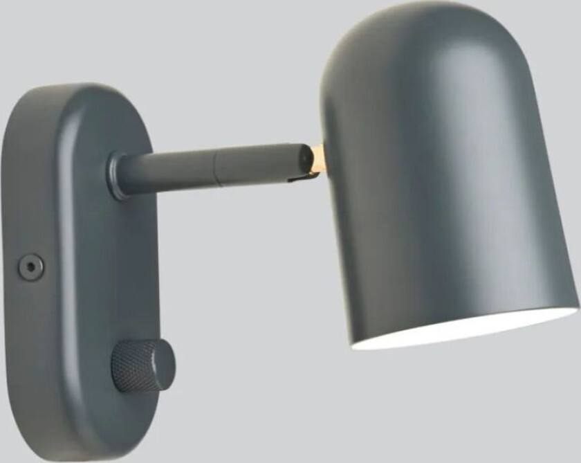 Buddy vegglampe mørkegrå
