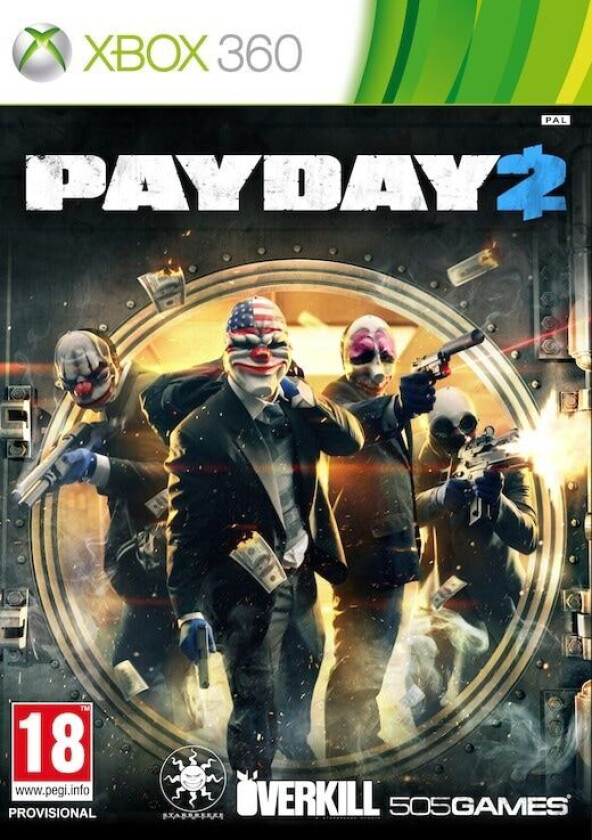 Payday 2 - Xbox 360 (brukt)