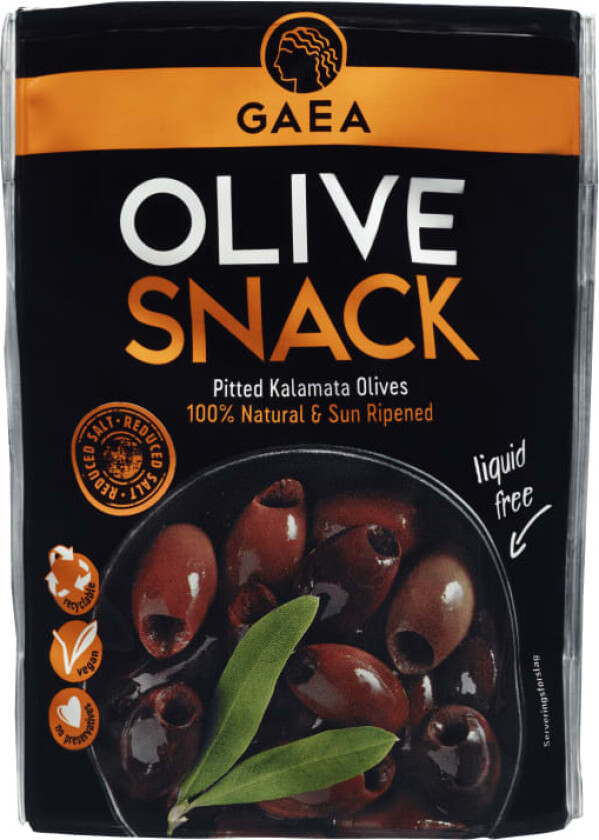 Gaea Kalamataoliven uten Sten 65g