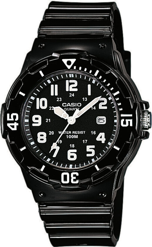 Classic LRW-200H-1BVEF - Kvarts - Sort - Unisex - Resin -