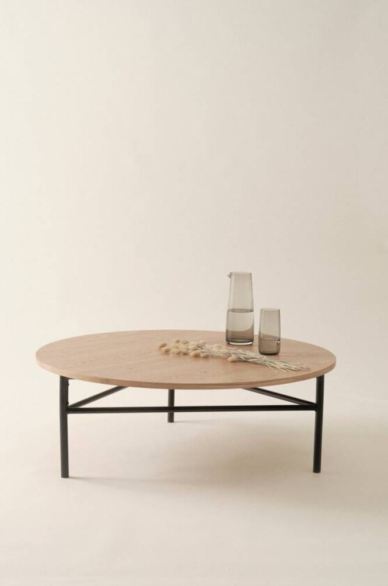 VALLEY sofabord Ø 100 cm Natur