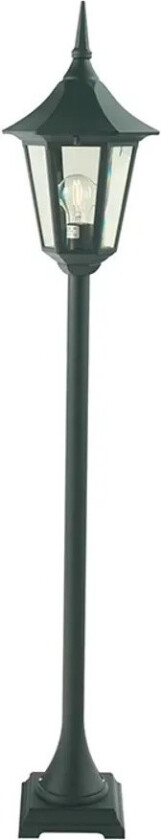 Modena 304 Grindlykt E27, 77W, IP54 Svart