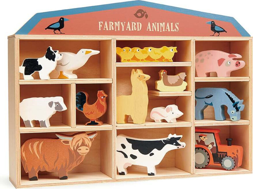 Bilde av - Woodland - Farmyard Animals 13 pcs - (TL8483)