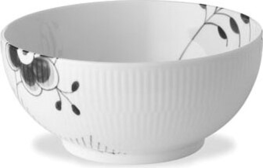 Sort Mega Riflet bolle 18cm.