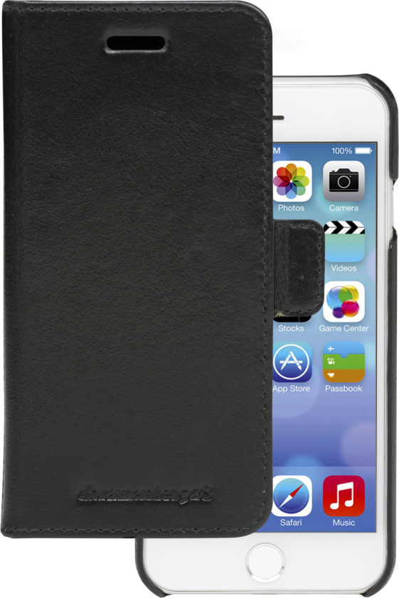 iPhone SE (2022/2020)/8/7 Deksel dbramante1928 Lynge Ekte Skinn Svart v. 2