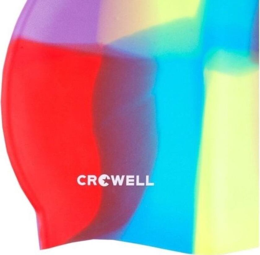 Crowell Silikon badehette Crowell Multi Flame, fargerik, farge 10