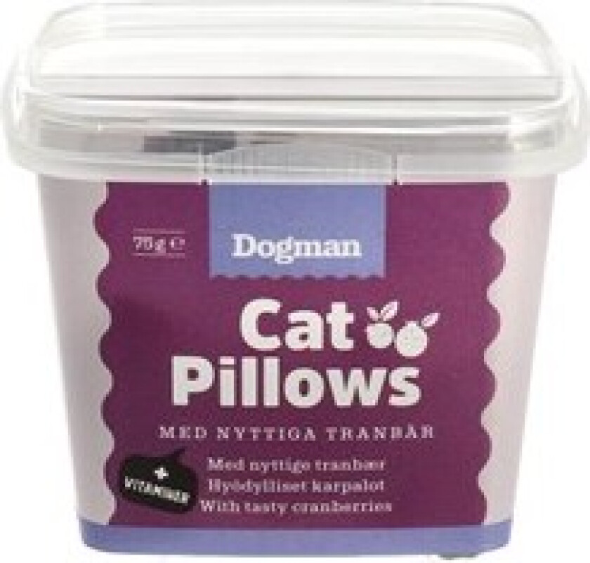 Dogman Cat Pillows Kylling/Tranebær 75g