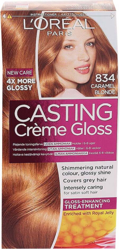 L'Oréal Paris Casting Crème Gloss 834 Caramel Blonde 180ml