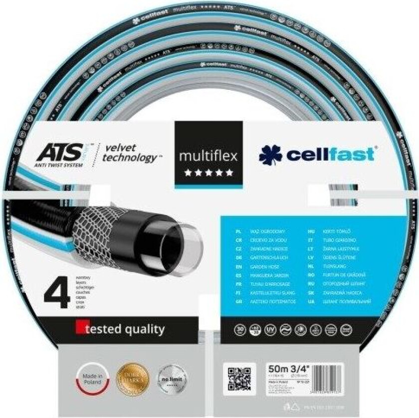CELLFAST HAGESLANGE MULTIFLEKS ATS VT 3/4 "50m