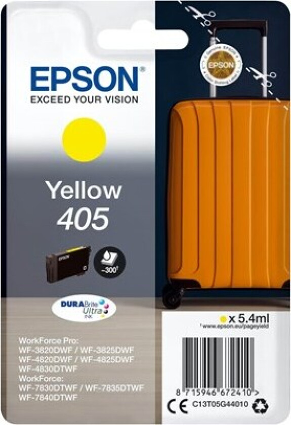 405 - yellow - original - ink cartridge - Blekkpatron Yellow