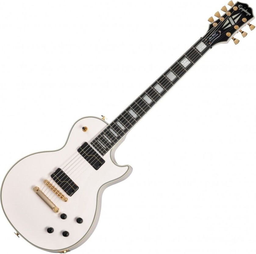 Les Paul Custom, 7-String Bone White, Matt Heafy Origins