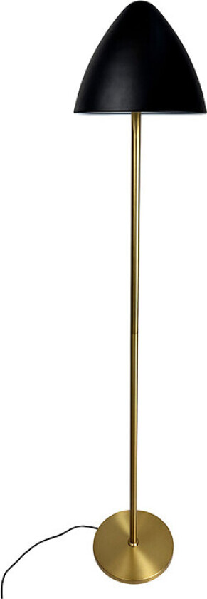 - Oulu Gulvlampe Black/Brass