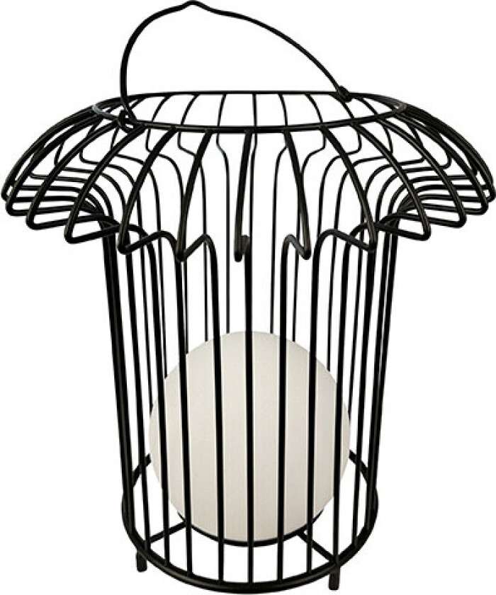 - Basket Outdoor Lantern Black