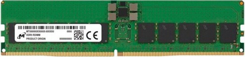 Micron - DDR5 - module - 32 GB - DIMM 288-pin - 4800 MHz / PC5-38400 - registered