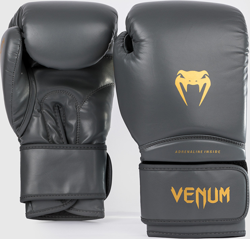 Contender 1.5 Boxing Gloves, Grey/Gold
