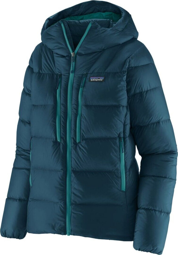 Fitz Roy Down Hoody Dame Lagom Blue M