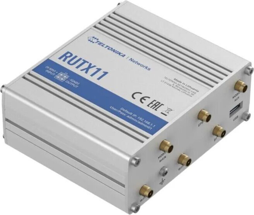 RUTX11 Profesjonell 4G-ruter