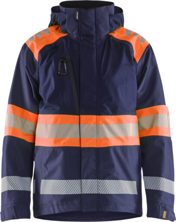HIGH VIS SKALJAKKE MARINEBLÅ/H