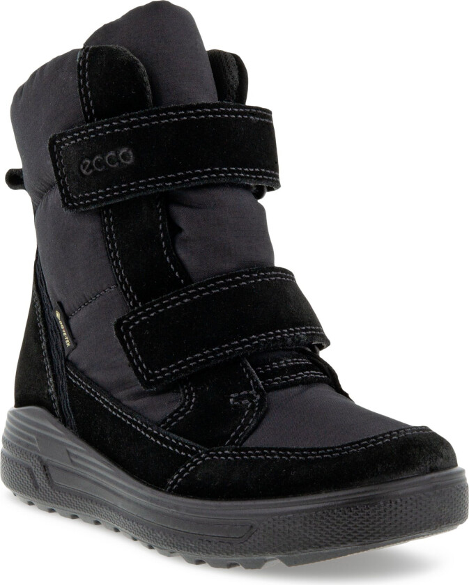 Ecco Kids' Urban Snowboarder Mid-Cut TEX 27, Black/Black