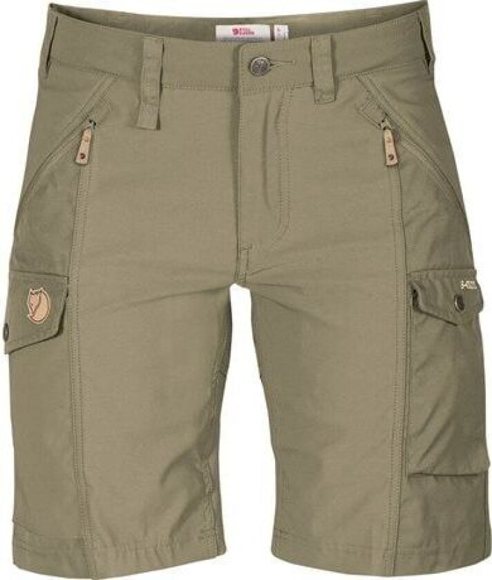 Nikka Shorts Curved, Dame Light Olive 40