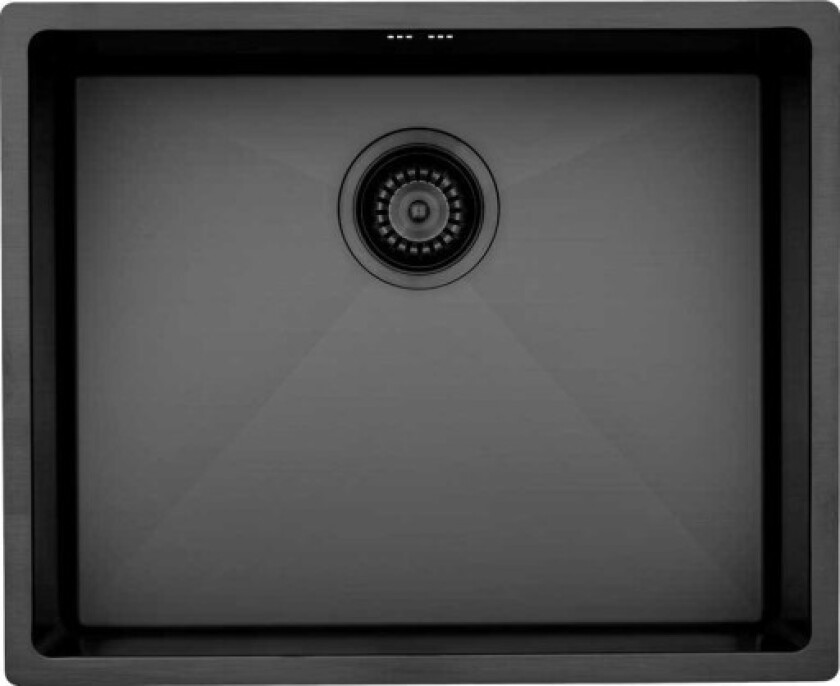 Kubus 500 Soft kjøkkenvask, 54x44 cm, antrasitt