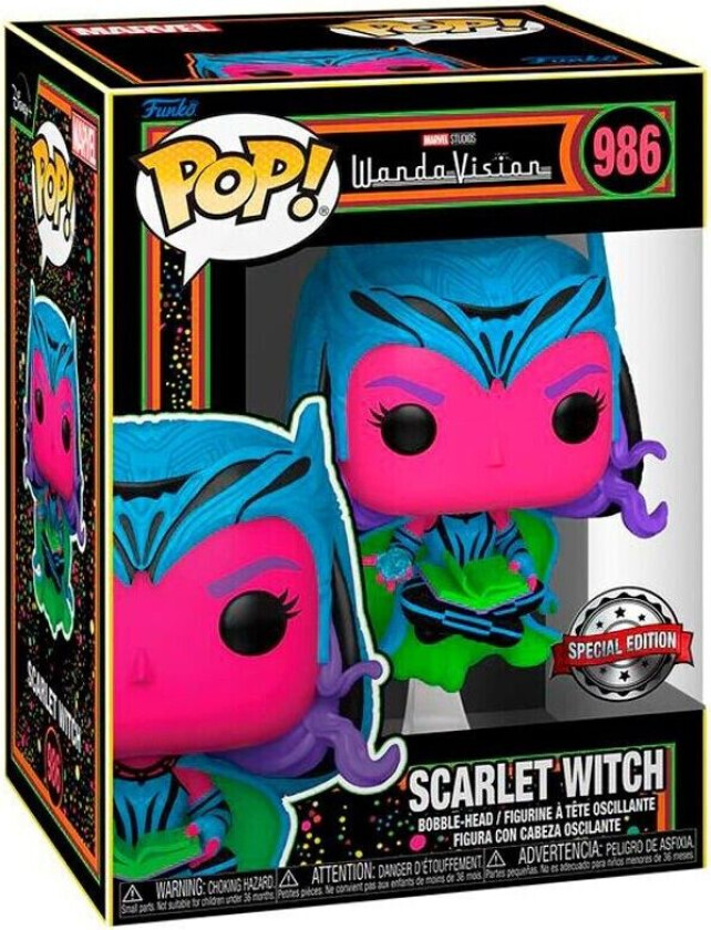 POP figure Marvel Wanda Vision Scarlet Witch Exclusive