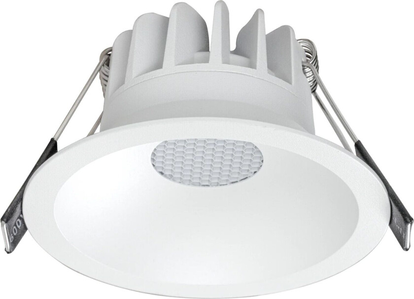 Styx lavtbyggende downlight 7,5W 2700K RA95 IP44 - Hvit
