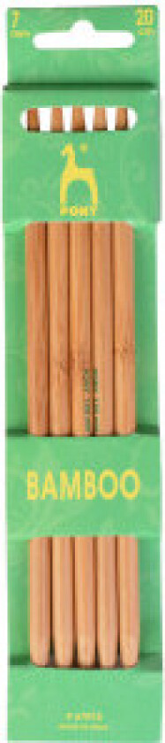 Strømpepinner Bambus 20cm 7,00mm / 7.9in US 10¾